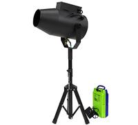 UIBAO Cañón de Espuma de 1000W, Máquina de Espuma Multifunción, Control Eléctrico Manual, Ángulo Ajustable, para Fiestas de Natación al Aire Libre rechargeableversion