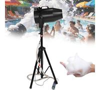 UIBAO Cañón de Espuma de 1000W, Máquina de Espuma Multifunción, Control Eléctrico Manual, Ángulo Ajustable, para Fiestas de Natación al Aire Libre Pluginversion