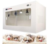 UIBAO Incubadora Profesional para Perros y Gatos, Control de Clima Constante con lámpara de Calor y circulación de Aire, monitoreo en Tiempo Real para Cuidado en casa o guarderías 60 * 50 * 50cm