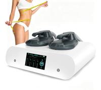 UIBAO Máquina de esculpido Corporal electromagnética, Mejora la circulación linfática, Quema Grasa y desarrolla músculos al Mismo Tiempo para un Cuerpo definido WithRF
