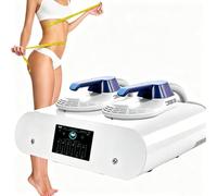 UIBAO Máquina de esculpido Corporal electromagnética, Mejora la circulación linfática, Quema Grasa y desarrolla músculos al Mismo Tiempo para un Cuerpo definido WithoutRF