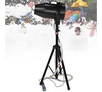 UIBAO Máquina de Espuma Profesional 1000W, Gran Producción de Espuma, Chorro de Efecto de Escenario, para Bodas, Bars y Eventos Grandes Pluginversion