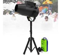 UIBAO Máquina de Espuma Profesional 1000W, Gran Producción de Espuma, Chorro de Efecto de Escenario, para Bodas, Bars y Eventos Grandes rechargeableversion