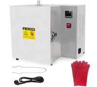 UIBAO Máquina de Horno de Fundición de Joyas 1500W,Control de Temperatura Preciso,Horno de Desencerado de Moldes de Cera y Yeso,Fusión de Metales y Esmaltes,para Principiantes y Profesionales