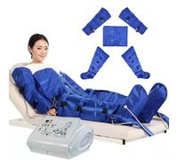 UIBAO Masajeador de Compresión Aire Presoterapia Hogar,16 Airbag Secuencial,Accesorios Brazos,Piernas,Glúteos Y Abdomen,Desintoxicante y Relajante,3 Niveles,Regalo para Amigos