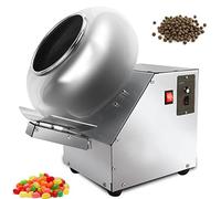 UIBAO Mini Alimentos Pequeños Nueces Automáticas Caramelo Azúcar Chocolate Cacahuete Almendra Azúcar Tableta Farmacéutica Nano Película Recubrimiento Pan Máquinas Recubridor 2-5 kg/h