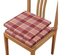 UICMNSI Cojin Cuadrados for Silla - Cojín de Suelo - Cojínes de Asiento de 3cm de Grosor for Exterior for Gardín, Patio, Restaurante, Sala de Estar, Oficina(18,:2pcs:Latex:40cm/16in)