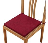 UICMNSI Cojin Cuadrados for Silla - Cojín de Suelo - Cojínes de Asiento de 3cm de Grosor for Exterior for Gardín, Patio, Restaurante, Sala de Estar, Oficina(10,1pc:Latex:35cm/14in)