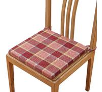 UICMNSI Cojin Cuadrados for Silla - Cojín de Suelo - Cojínes de Asiento de 3cm de Grosor for Exterior for Gardín, Patio, Restaurante, Sala de Estar, Oficina(18,1pc:Latex:45cm/18in)