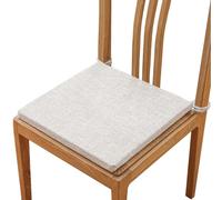 UICMNSI Cojin Cuadrados for Silla - Cojín de Suelo - Cojínes de Asiento de 3cm de Grosor for Exterior for Gardín, Patio, Restaurante, Sala de Estar, Oficina(06,1pc:Sponge: 45cm/18in)