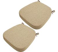 UICMNSI Cojín de Asiento for Silla, en Forma de U, Antideslizante, Grueso, Duradero, en Forma de U, for Cocina, Comedor, jardín, Oficina(12,2pcs:40x38x8cm)