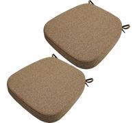 UICMNSI Cojín de Asiento for Silla, en Forma de U, Antideslizante, Grueso, Duradero, en Forma de U, for Cocina, Comedor, jardín, Oficina(11,2pcs:43x42x3cm)