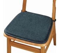 UICMNSI Pack 1 2 4 Cojines Antiescaras 40x35/42x40/45x43cm con Lazos, Cojín Almohadillas for Silla de Interio Antideslizantes y Lavables for Comedor, Oficina y Jardín(7,2psc:42x40cm/16.5x16in)