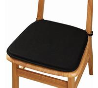 UICMNSI Pack 1 2 4 Cojines Antiescaras 40x35/42x40/45x43cm con Lazos, Cojín Almohadillas for Silla de Interio Antideslizantes y Lavables for Comedor, Oficina y Jardín(3,2psc:42x40cm/16.5x16in)