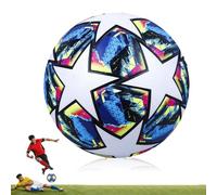 UieaMsio Championsleague Ball Balón de Fútbol Tamaño 5 para Niños y Adultos,Balón de Fútbol de Partido conTamaño Estándar y Tamaño Oficial