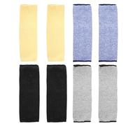 UieoKakeh 4 Pares de Mangas Resistentes A y Quemaduras, Mangas Protectoras para, Protectores de Antebrazo para Piel Fina y Hematomas, 30 cm