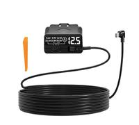UieoKakeh Cable de Alimentación OBD para Cámara de Salpicadero, Kit de Cableado Duro, Plug and Play, Detección de Acc para Dashcam.