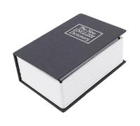 UieoKakeh Caja Fuerte para Dinero y Joyas Que Imita el Aspecto de un Libro y Es para el Hogar y la Oficina (Mini Negro)