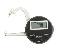 UieoKakeh Calibrador Externo Digital de 0 A 25 Mm. Calibre Exterior para Medir el Espesor de Tubos, Placas de Acero y Lentes.