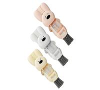 UieoKakeh Cepillo de Limpieza de Tapas de Tazas, Juego de Cepillos de Limpieza Portátil, Adecuado para Tapas de Tazas con Espacios Estrechos Entre Tazas