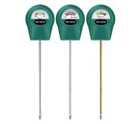 UieoKakeh Detector de Suelo de Mano del Suelo/Humedad del Agua/Métrica de Fertilidad Sonda de Metal Probador de Humedad del Suelo para Flores de Jardín