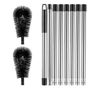 UieoKakeh Herramientas para Limpiar Canaletas Desde el Suelo: Limpiador y Cepillo de Canaletas y Ajustable, Herramienta para Limpiar Canaletas de Lluvia para una Limpieza Fácil.