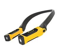 UieoKakeh Lámpara de Lectura LED Recargable para el Cuello con Dos Niveles de Brillo para Leer, Tejer, Acampar y Reparar. Luz de Trabajo LED.