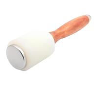 UieoKakeh Martillo Profesional para Tallar, Mazo para Marroquinería, Cabeza de Nailon para Herramientas Artesanales de Bricolaje, Estampado y Costura en Piel de Vaca.