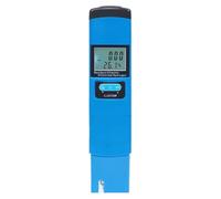 UieoKakeh Medidor Digital de Calidad del Agua (/TEMP/H2) con Pantalla LCD para Acuarios, Piscinas e Hidroponía.