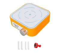 UieoKakeh Mini Agitador Magnético de 3000 RPM, Máximo 3L, Mezclador Magnético de Laboratorio con 4 Barras de Agitación para Mezcla de Líquidos en Laboratorio y Elaboración, Sin Calefacción.