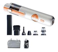 UieoKakeh Mini Aspiradora de Mano Inalámbrica con Succión Grande y Pequeña, Locomotora Integrada para Mascotas y Hogar.