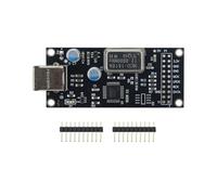 UieoKakeh Módulo de Tarjeta de Sonido USB Digital con Salida I2S Basado en PCM2706 con Oscilador de Cristal