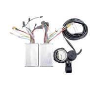 UieoKakeh Motor de CC Sin Escobillas JP de 52 V, 25 A, 1200 W + Pantalla de Visualización del Medidor, Controlador de Motor de Accionamiento Doble para Bicicleta y Scooter Eléctrico