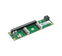 UieoKakeh Placa Adaptadora Speed Bridge PCIe 5.0, Placa Base MCIO-8I, Placa Adaptadora de Ranura PCIe, PCIe 5.0 X 16 32GT/S, GPU de 6 Pines 12V