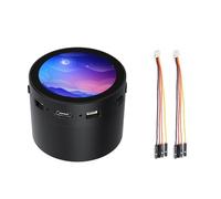 UieoKakeh Placa de Desarrollo LCD Redonda RP2350 de 1.85 Pulgadas 360x360, Módulo de Pantalla IoT Compatible para Proyectos Inteligentes de Bricolaje LCD-1.85C-Box.