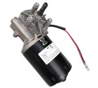 UieoKakeh Reductor de Engranaje de Gusano DC de Alta Velocidad 60W 24V 52RPM Motor Eléctrico Reversible de Auto Bloqueo de Metal Positivo y Negativo Adecuado para Aplicaciones