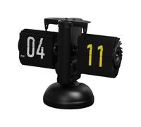 UieoKakeh Reloj de Mesa Mecánico Automático Vintage Europeo con Calendario y Display de Semana, Decoración Retro para Sala de Estar y Oficina, Reloj Flip Vintage.