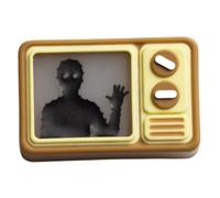 UieoKakeh Tecla Retro Translúcida con Retroiluminación, Tecla Mecánica, Mercancía de Juego de Horror, Tecla ESC Reemplazable, Accesorios para Teclado, Partes Decorativas Creativas A.