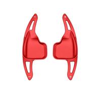 UIEOWHN Paletas De Cambio Decorativas Para BMW Para Serie 5/6/7 GC GT F06 F07 F10 F11 F12 F13 F02 F04 Gran Coupé Turismo Levas En Volante levas de cambio Shift Paddle(Red)