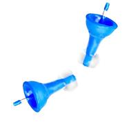 UIEXAY 1 Par Innovadores Tapones Inflables Para Los Oídos, Ultra Cómodos, Reutilizables, Reductores De Ruido, Protección Auditiva Flexible, Silicona Impermeable Para Dormir, Enfoque Profundo, Viajes