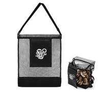 UIEXAY Bolsa Para Recolección De Cesta Setas-Malla Liberación De Esporas - Plegable - Nylon Resistente Y Lavable - Correa Ajustable - Para Recolección Fruta O Hacer La Compra - Mide 42 X 36 Cm