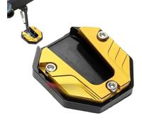 UIEXAY Caballete Moto, Almohadilla De Soporte Lateral Para Motocicleta, Soporte De Extensión Accesorios Motocicleta Cnc Aluminio Soporte Almohadilla Soporte Lateral Pie Ampliar Acolchado