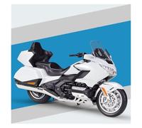 UIFCOG Colección De Modelo Escala para HON&DA para Gold Wing 2020 Escala 1:12 Modelo De Aleación De Simulación Motocicleta(Blanco)