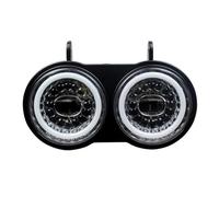 UIFCOG Faro Delantero Luz de Conducción Para Buell XB Modelo 2003-2010 Faro Para Motocicleta Con Luces Largas Y Cortas