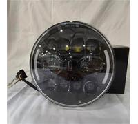 UIFCOG Faro Delantero Luz de Conducción Para Electra Glide Classic FLHTC I 1994-2013 Faro Delantero De Motocicleta De 7 Pulgadas Con Luces De Circulación Diurna Y Direccionales(B)