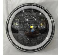 UIFCOG Faro Delantero Luz de Conducción Para Electra Glide Classic FLHTC I 1994-2013 Faro Delantero De Motocicleta De 7 Pulgadas Con Luces De Circulación Diurna Y Direccionales(A)