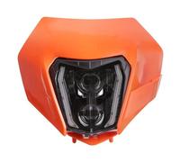 UIFCOG Faro Delantero Luz de Conducción Para GasGas ES 700 SM 700 2022-2024 Faro Delantero Para Motocicleta Con Luces Largas Y Cortas Luces De Circulación Diurna(naranja)