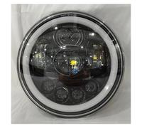 UIFCOG Faro Delantero Luz de Conducción Para Road King Classic FLHRC I 1998-2013 Faro Delantero De 7 Pulgadas Para Motocicleta Luces Altas Y Bajas DRL Y Direccionales(DRL And Turn)