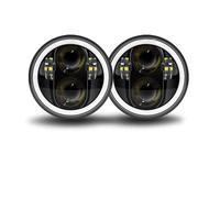 UIFCOG Faro Delantero Luz de Conducción Para Sportster 72 XL1200V Faro Delantero De Motocicleta Con Luces Altas Y Bajas DRL(Negro)