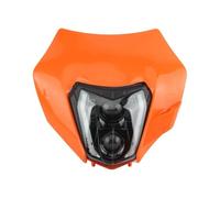 UIFCOG Faro Delantero Luz de Conducción Para XC SX XCW EXC 125-500 2008-2016 Carenado Del Conjunto Del Faro Para Motocicleta(naranja,C)